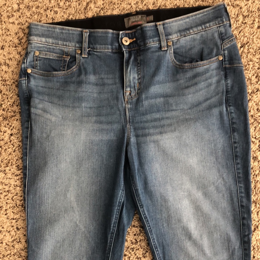 torrid Jeans Bombshell Skinny Plus SZ 18 Blue Denim